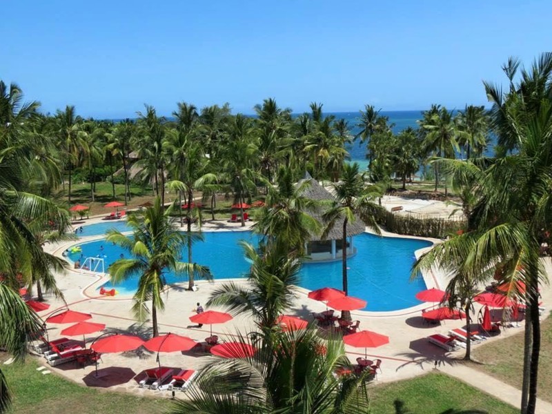 Strandhotellet i Mombasa