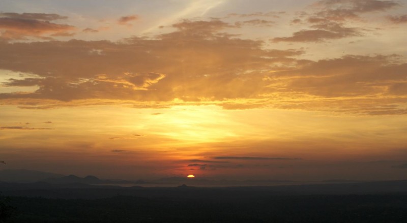 Solnedg&aring;ng i Kenya