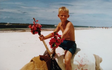 Kameltur p&aring; Diani Beach, 1996