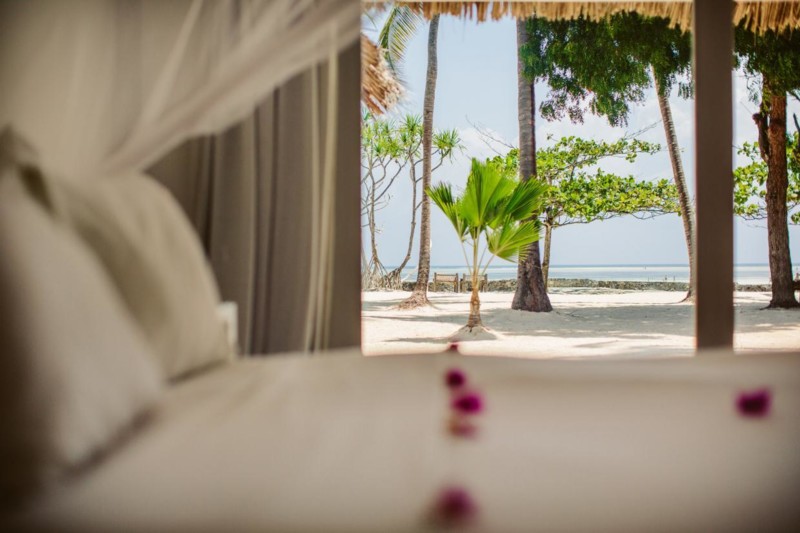 Hotell i Zanzibar med utsikt &ouml;ver havet