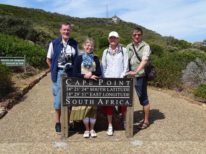 Cape Point i Sydafrika