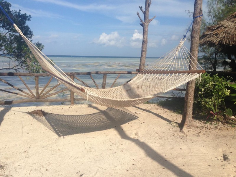 H&auml;ngmatta p&aring; Zanzibar