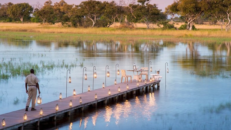 Okavangodeltat &auml;r verkligen ett vattenparadis