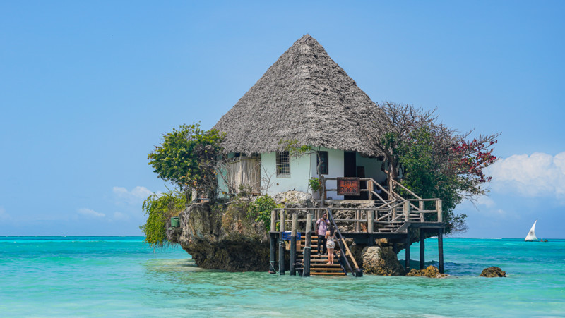 The Rock Restaurant &ndash; ett ikoniskt landm&auml;rke f&ouml;r Zanzibar