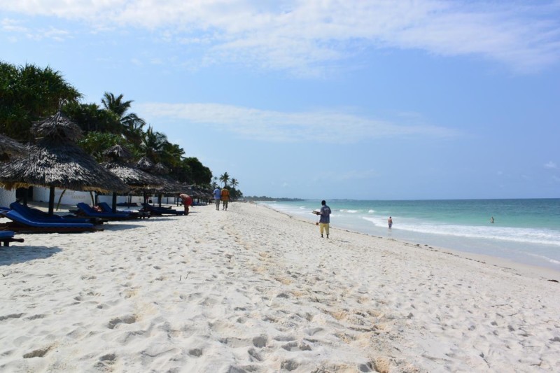 Vackra str&auml;nder p&aring; Diani Beach
